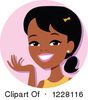 1228116-Clipart-Of-A-Young-Black-Woman-Avatar-Smiling-And-Gesturing-Royalty-Free-Vector-Illustration.jpg